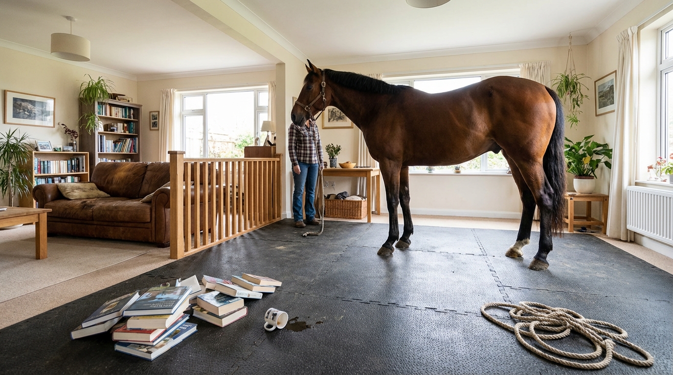 Najczęstsze wypadki ludzi przy koniu w mieszkaniu – analiza przyczyn